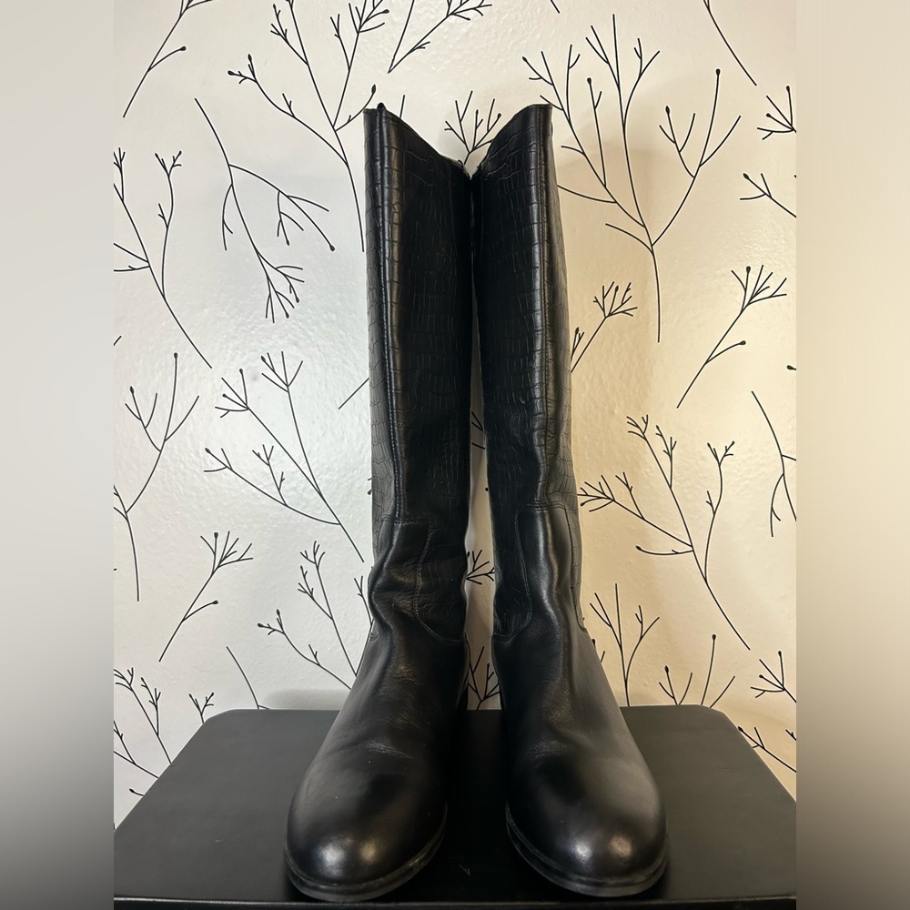 Array Derby Knee High Riding Boots - Picture 3 of 9